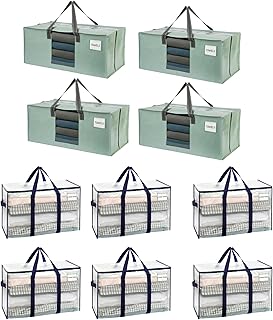 Heavy-Duty Moving Bundle with Clear and Organizer Bags