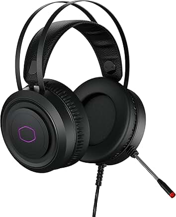 Over-Ear Gaming Headset with 50mm Drivers and Microphone