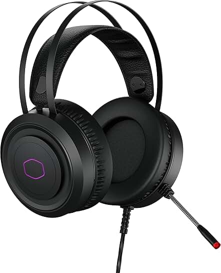 Over-Ear Gaming Headset with 50mm Drivers and Microphone