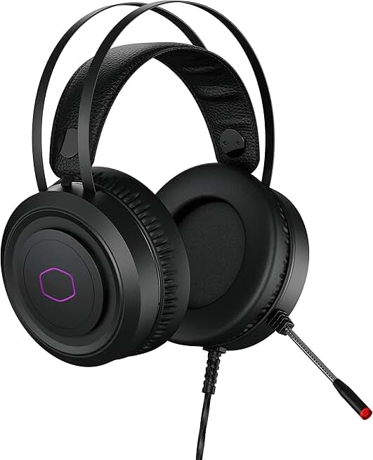 Over-Ear Gaming Headset with 50mm Drivers and Microphone