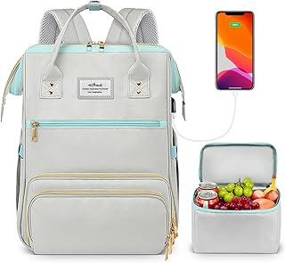 Stylish 15.6 Inch Laptop Backpack with Cooler and USB