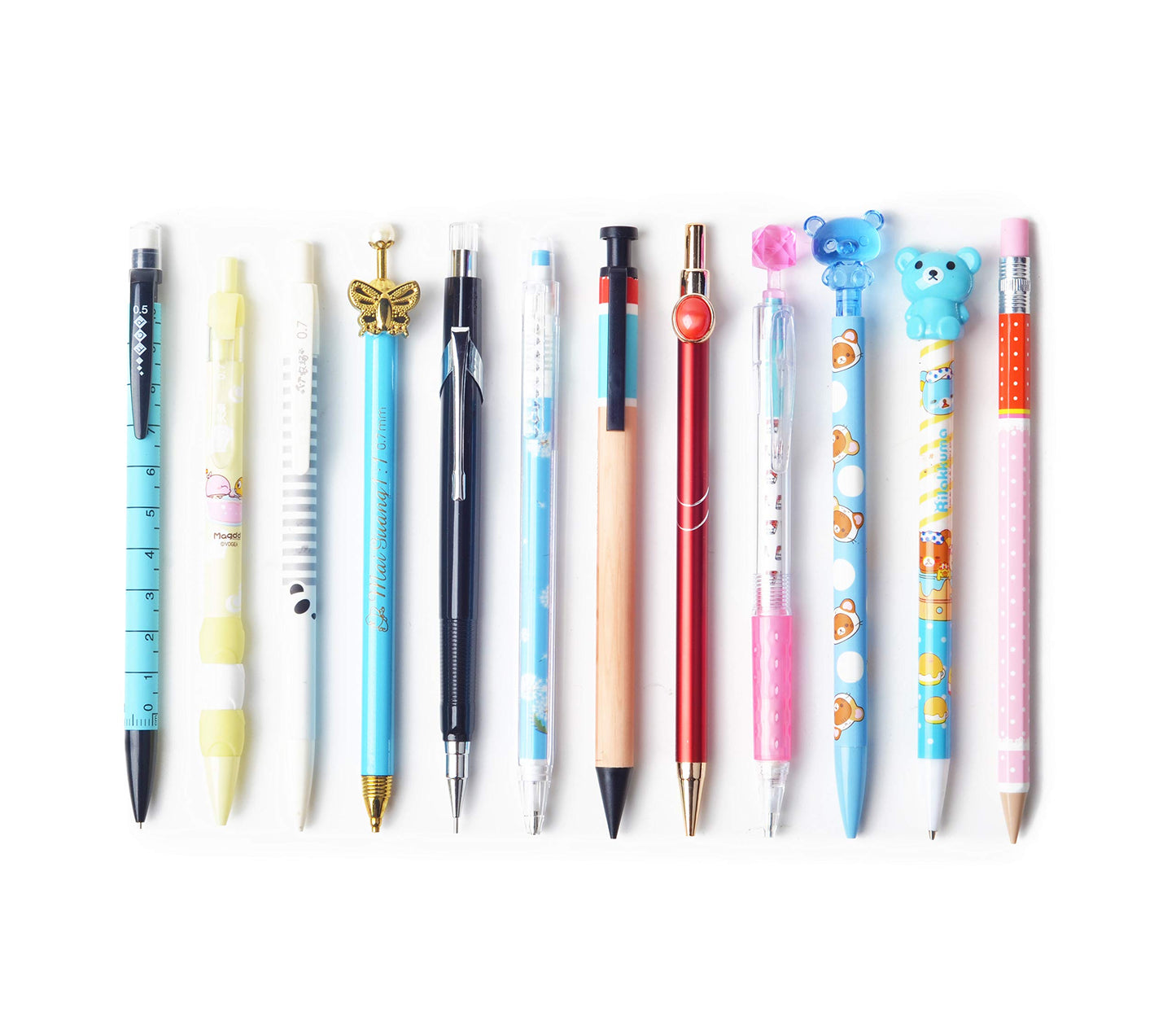 12-Piece Assorted Mechanical Pencils Set