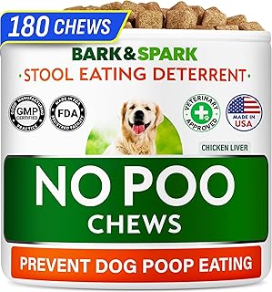 Dog Stool & Coprophagia Deterrent with Probiotics and Enzymes