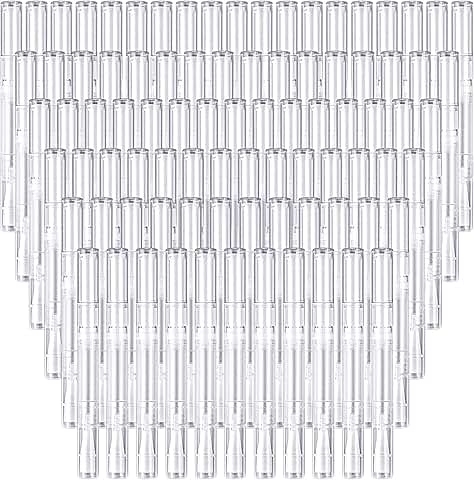 100 Clear 3ml Twist Nail Oil and Lip Gloss Pens