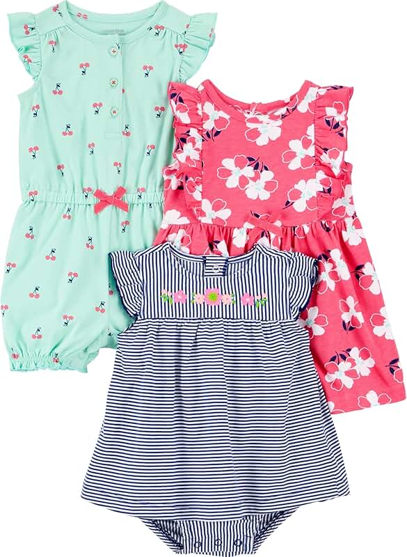 Baby Girl's 3-Piece Outfit Set