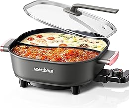 6L Electric Hot Pot with Divider and Temperature Control