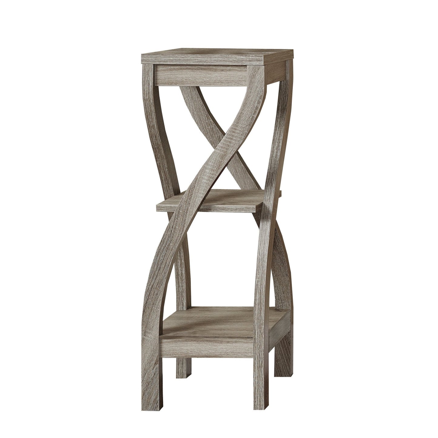 Dark Taupe Accent Table, 32"