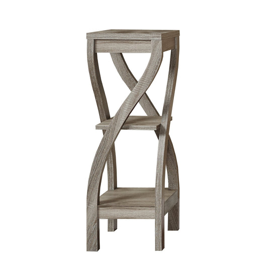 Dark Taupe Accent Table, 32"