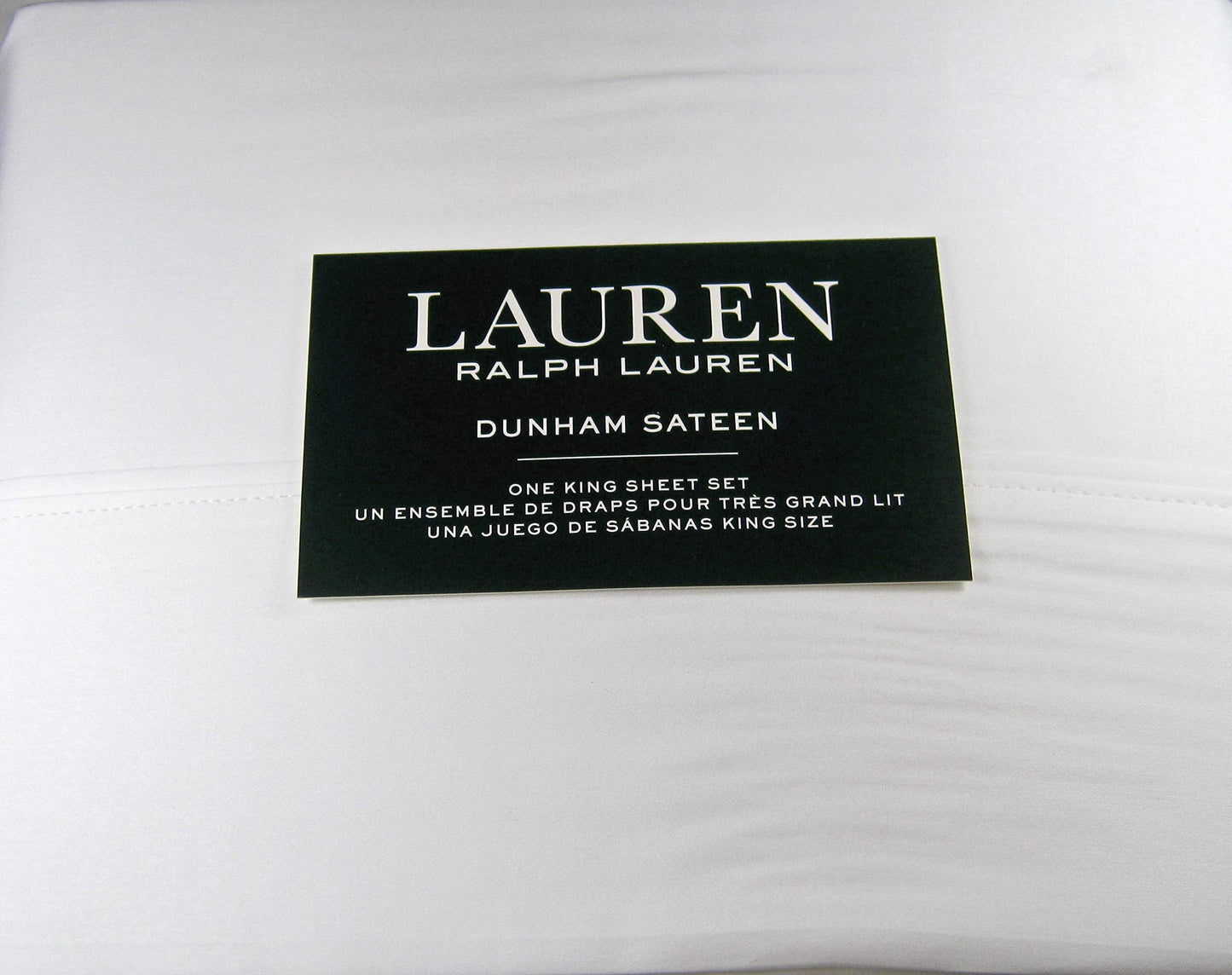 King White Dunham Sateen Sheet Set