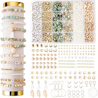 Natural Stone Beads Jewelry Making Kit for DIY Crafts