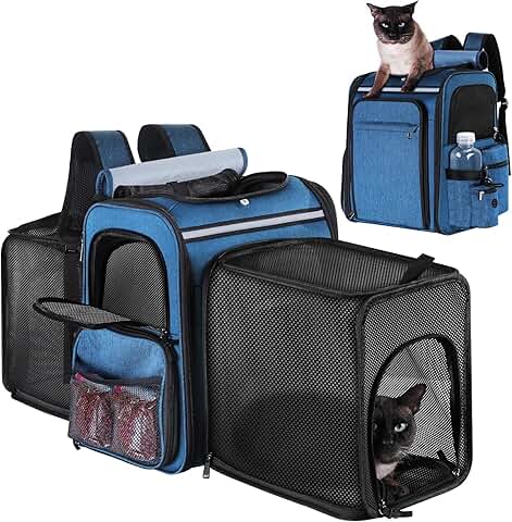 Pet Carrier Backpack for Cats and Small Dogs
