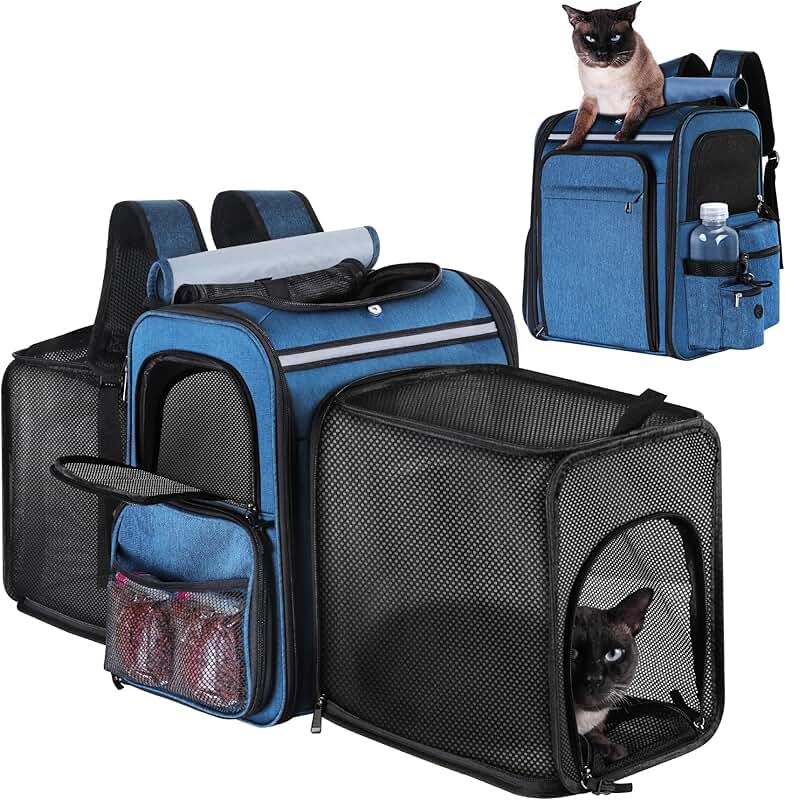 Pet Carrier Backpack for Cats and Small Dogs