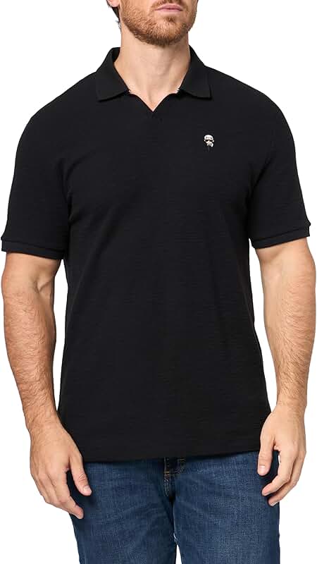 Men's Short Sleeve Collared Polo