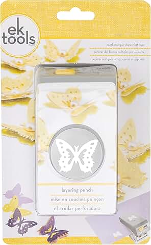 Layering Paper Punch with Butterfly Design