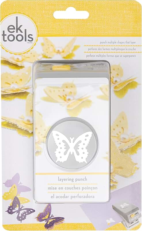 Layering Paper Punch with Butterfly Design