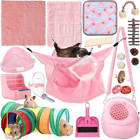 20-Piece Guinea Pig and Hamster Starter Set