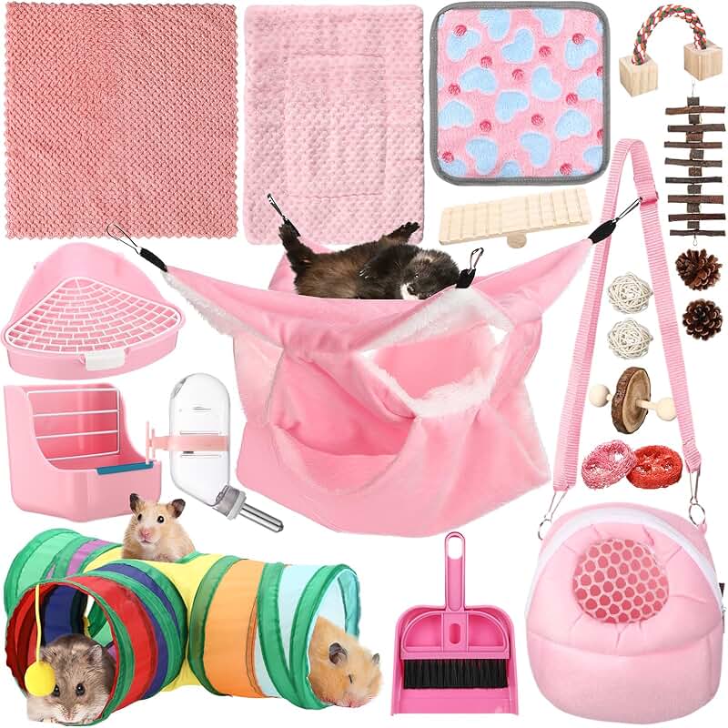 20-Piece Guinea Pig and Hamster Starter Set