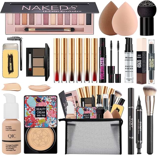 Complete makeup kit for women and teens