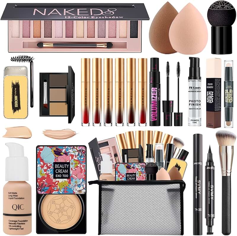 Complete makeup kit for women and teens