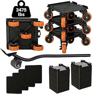 Heavy Duty Furniture and Appliance Lifter with Wheels