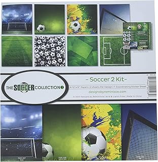 Soccer Scrapbook Kit