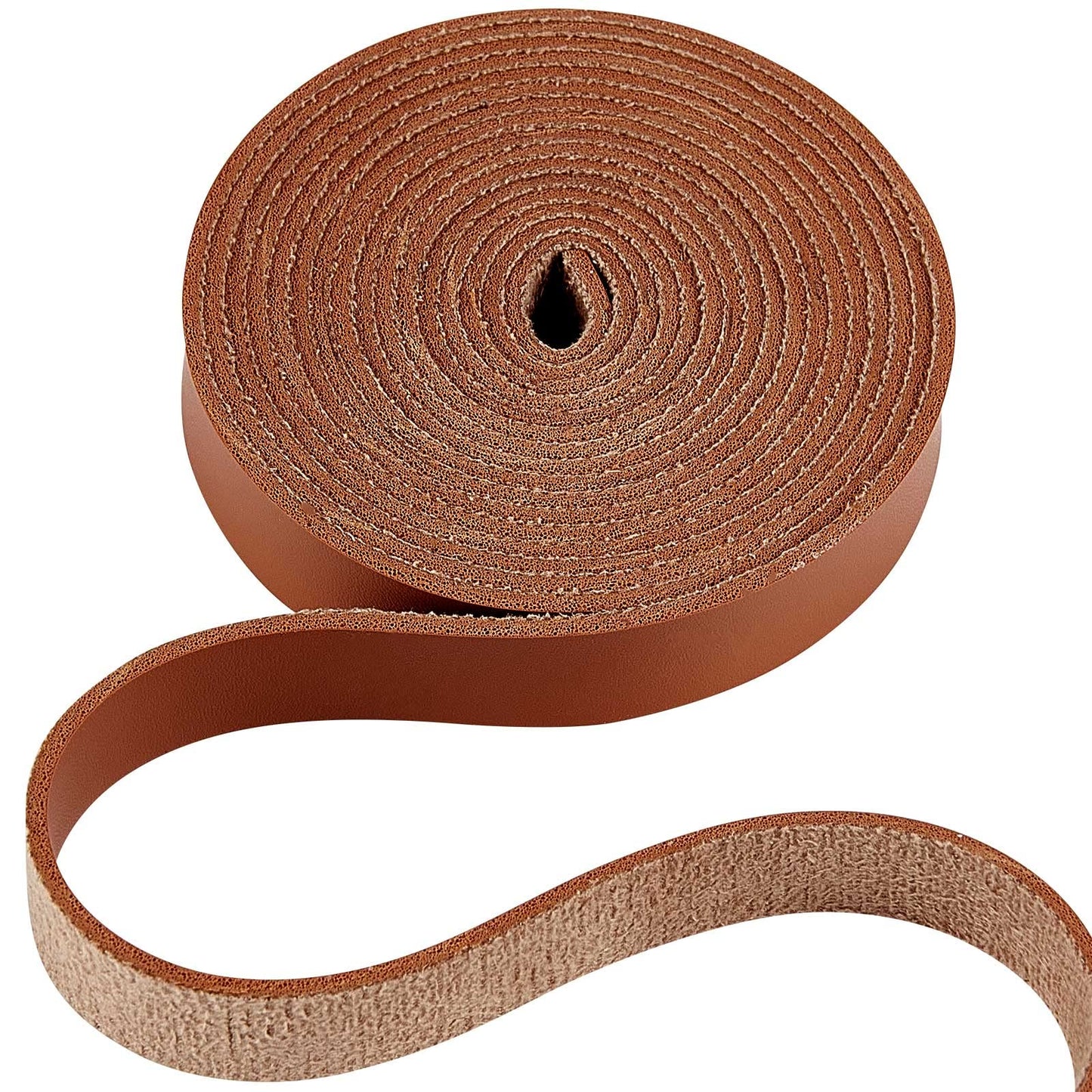 Leather Cord 79" x 1/2" Matte Brown