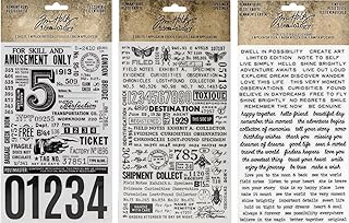 Bundle of Three Eccentric, Specimen, and Tiny Text Remnant Rubs