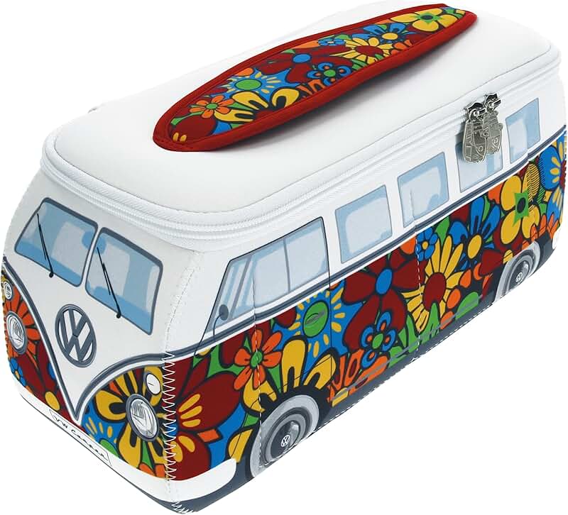 Neoprene Cosmetic Travel Bag for VW Campervan