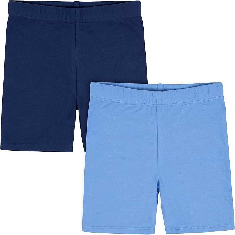 Baby Girl's Two-Pack Pull-On Shorts