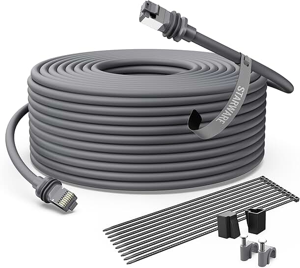 150FT Waterproof Ethernet Cable for Starlink Gen 3