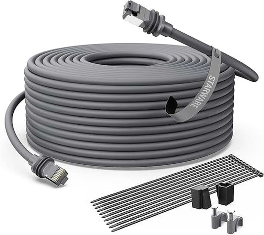150FT Waterproof Ethernet Cable for Starlink Gen 3