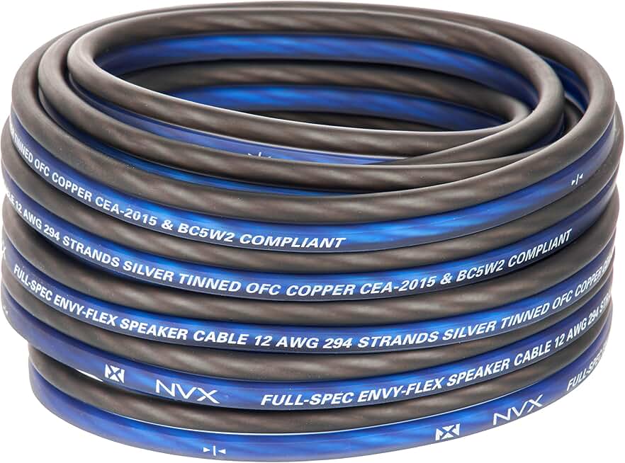 25-foot professional-grade 16-gauge speaker wire