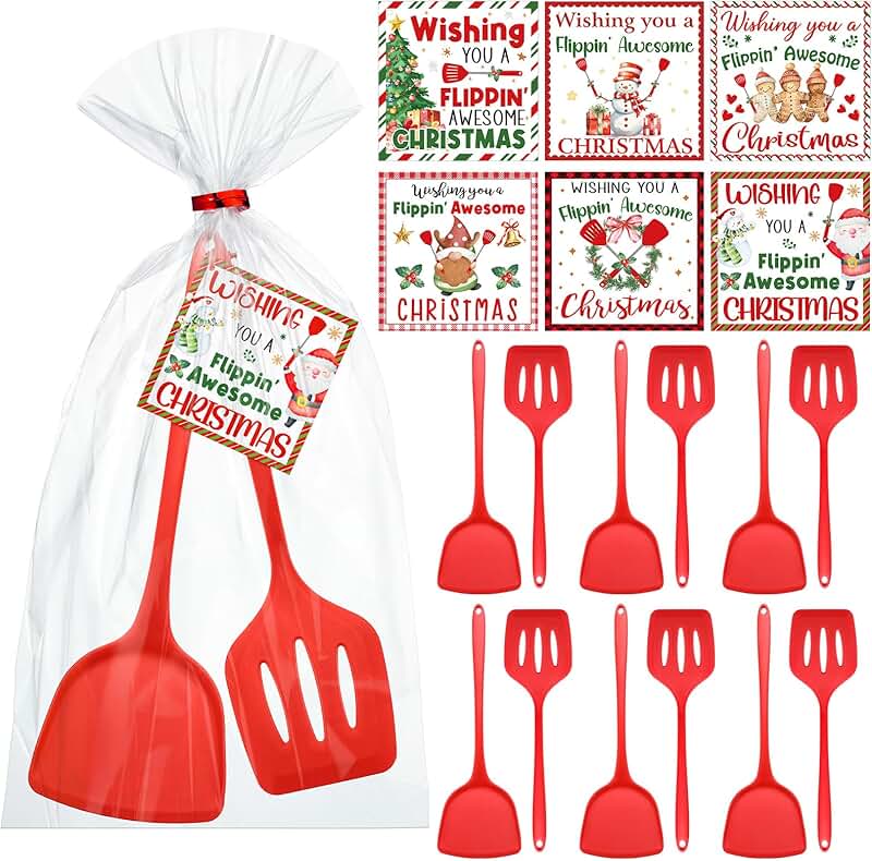 Set of 18 Christmas Kitchen Utensils and Greeting Cards