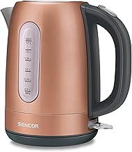 1.7L Stainless Steel Electric Kettle with Safety Lock