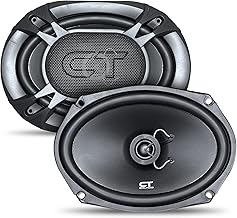 Pair of 6x9 Inch Coaxial Car Speakers, 200 Watts