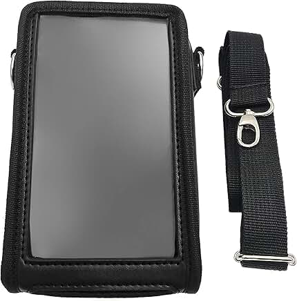 Black Square POS Device Carrying Case with Straps