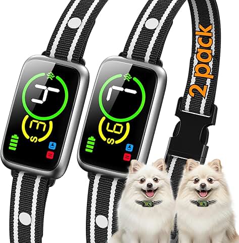 Smart Dog Bark Collar with Beep and Vibration