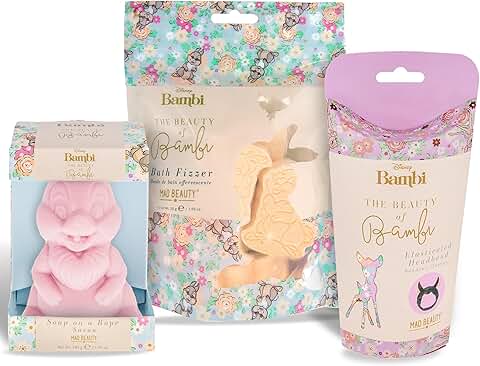 Thumper and Bambi Bath Gift Set with Fizzers and Headband