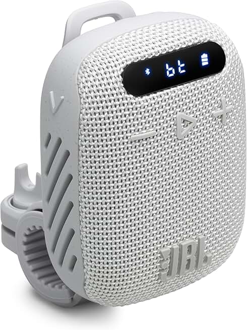 Gray Bluetooth Handlebar Speaker