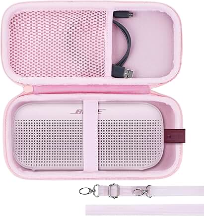 Petal Pink Hard Case for Portable Speaker