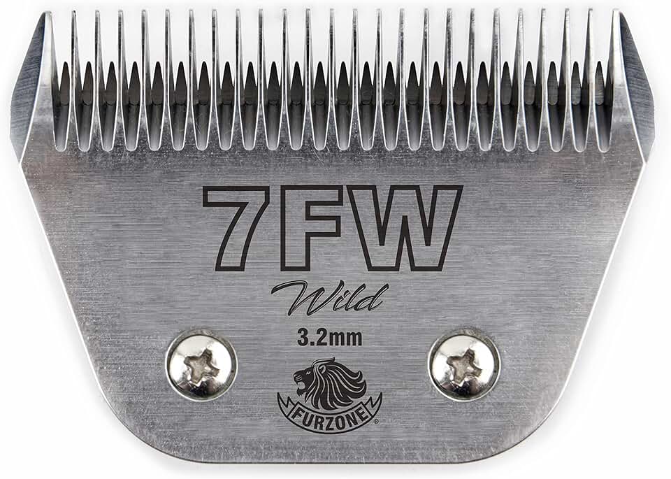 7F Wide Blade for Dog Grooming, Durable Japanese Steel