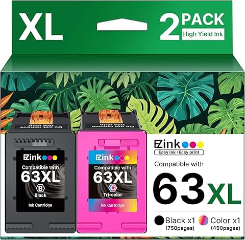 Black and Color Ink Cartridges Replacement Pack