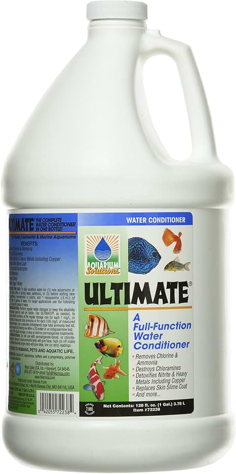 Ultimate Water Conditioner for Aquarium, 1-Gallon