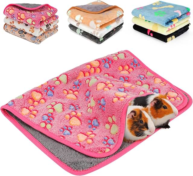 Waterproof Washable Fleece Cage Liners for Small Pets
