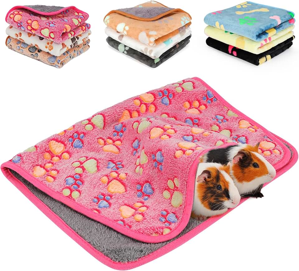 Waterproof Washable Fleece Cage Liners for Small Pets