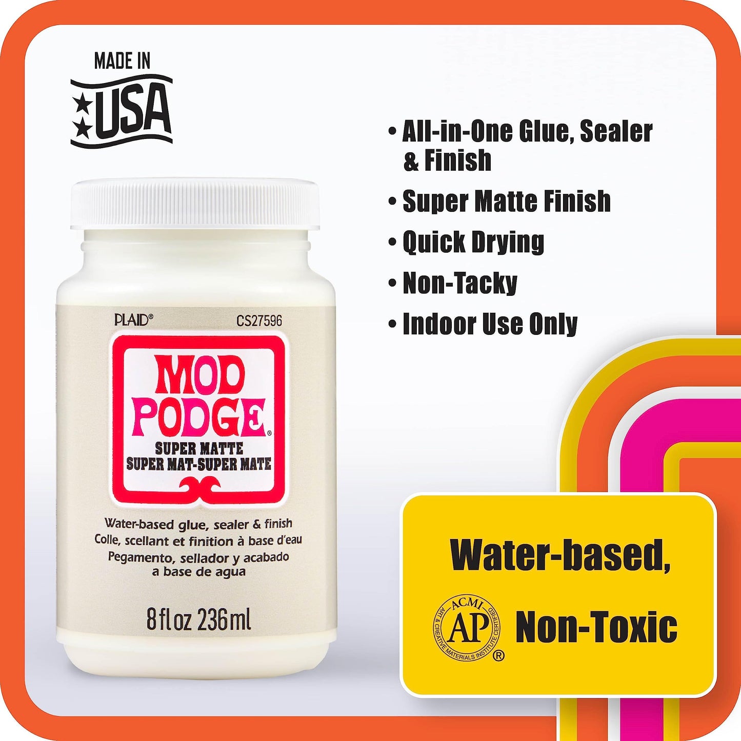 All-in-One Matte Sealer & Finish 8 fl oz Clear