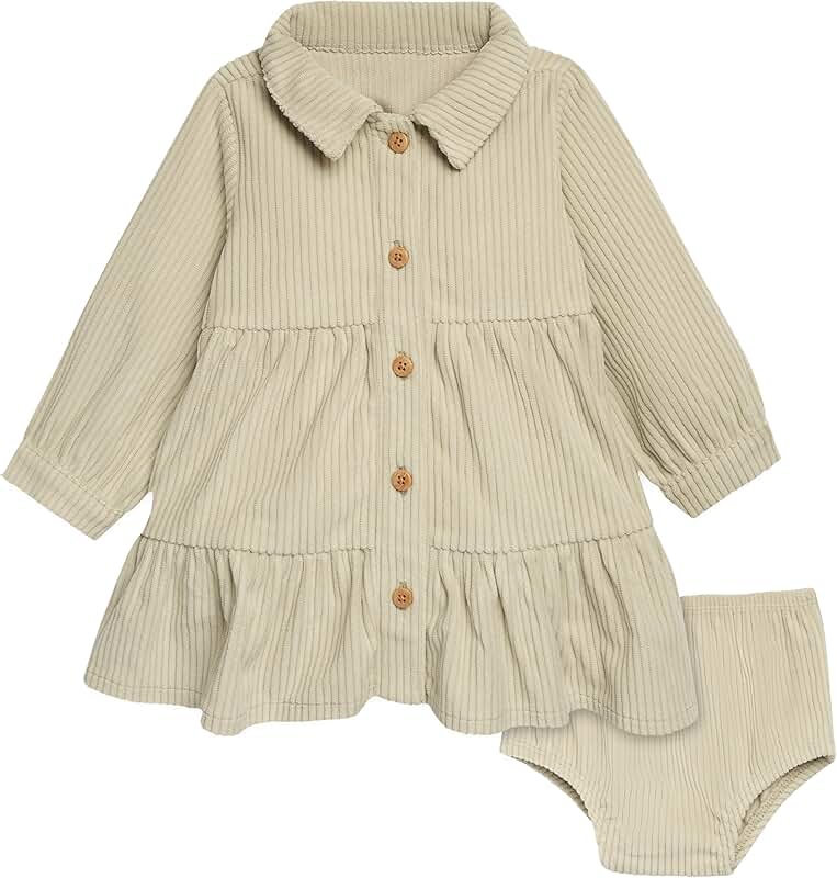 Baby Girls' Corduroy Dress Set