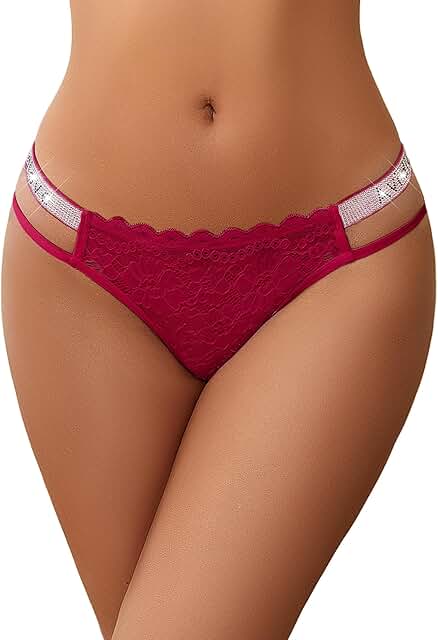 Women’s Cotton Floral Lace Hipster Briefs