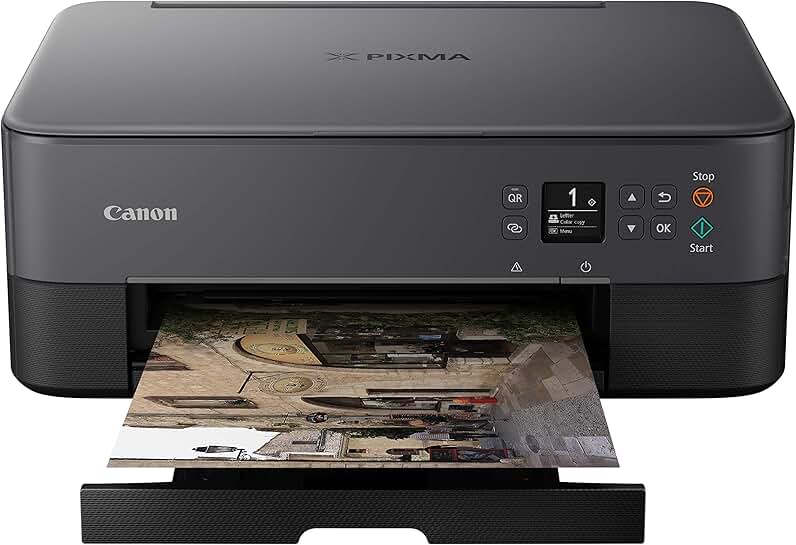 Wireless all-in-one printer with scanner and copier