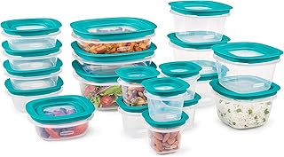 38-Piece Food Storage Containers with Snap Bases and Lids